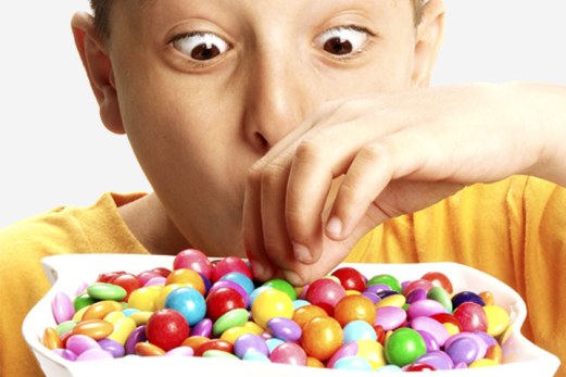 Kid Eating Candy